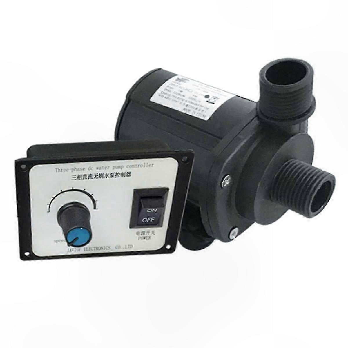 High-Performance 24V Brushless Submersible Pump with Speed Control for Land Applications
