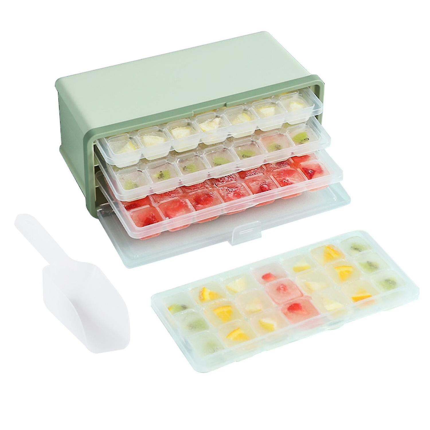 Bar Ice Picks Ice Cube Maker Tray And Ice Container Set Ice Making Mold With Ice Scoop Special