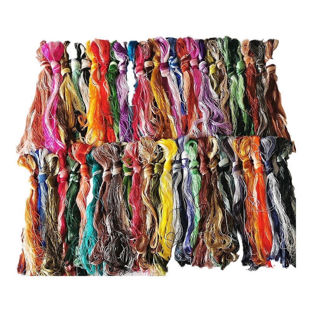 100% natural mulberry silk embroidery floss threads Suzhou hand embroidery thread DIY craft
