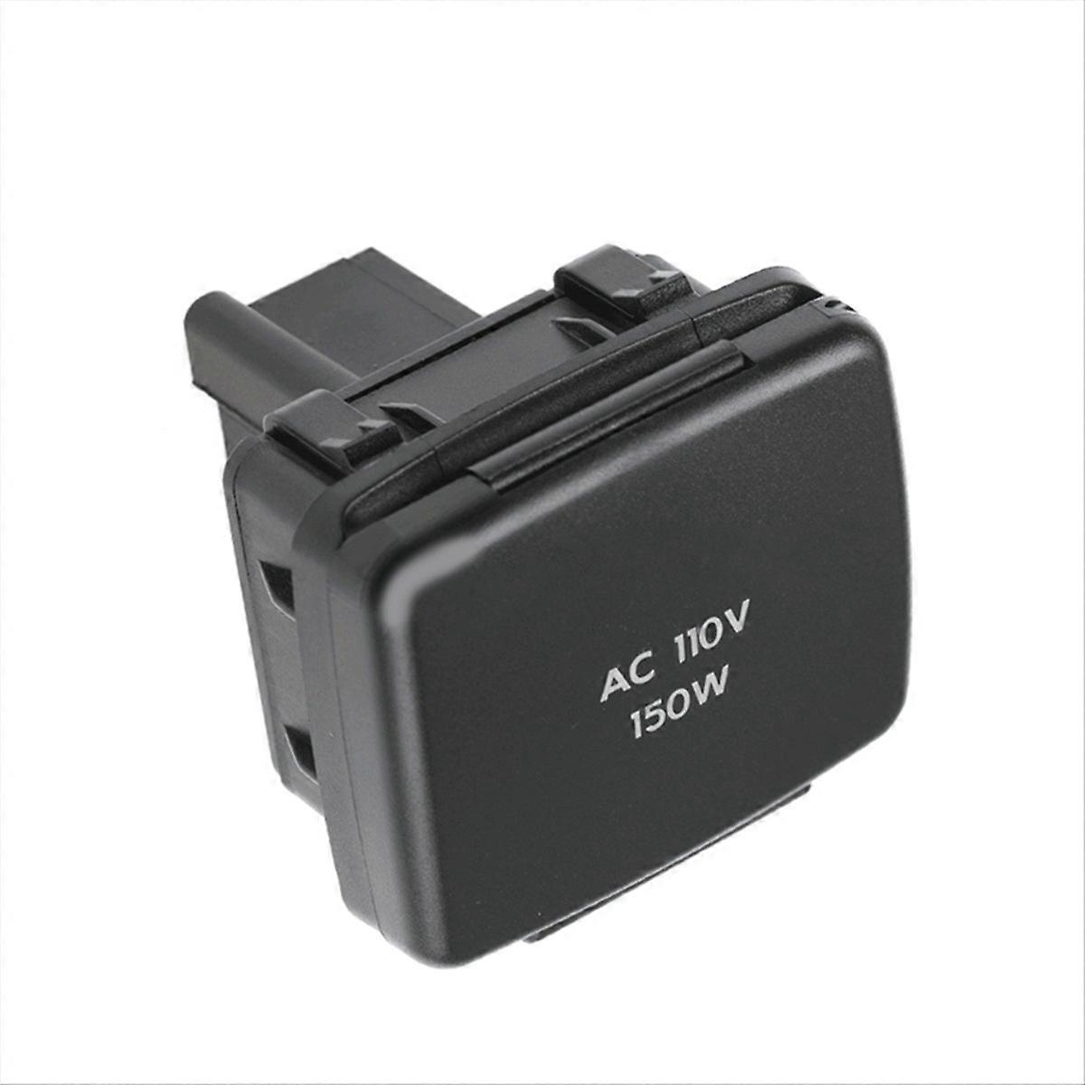 Rear Center Console Power Outlet Plug 110V 150W USB Outlet Socket