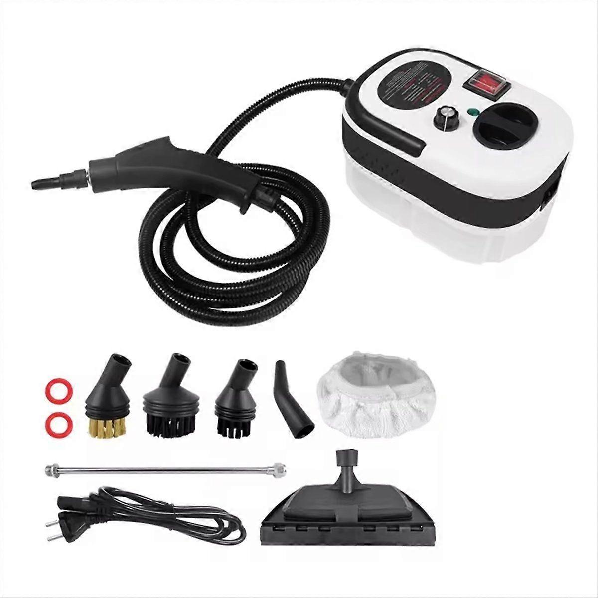 High-Temperature Steam Cleaner for Kitchens and Furniture with Multiple Brush Heads EU Plug