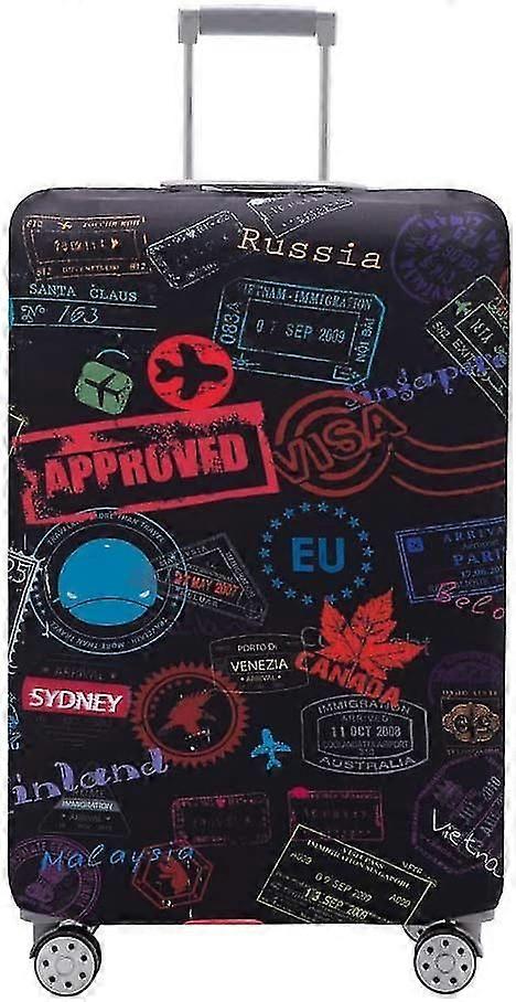 Η πλυτή κάλυψη αποσκευών προστατευτικός βαλίτσας αντι-γρατσουνιές κάλυψη βαλιτσών εγκαθιστά τις αποσκευές 18-32 ιντσών (ες)