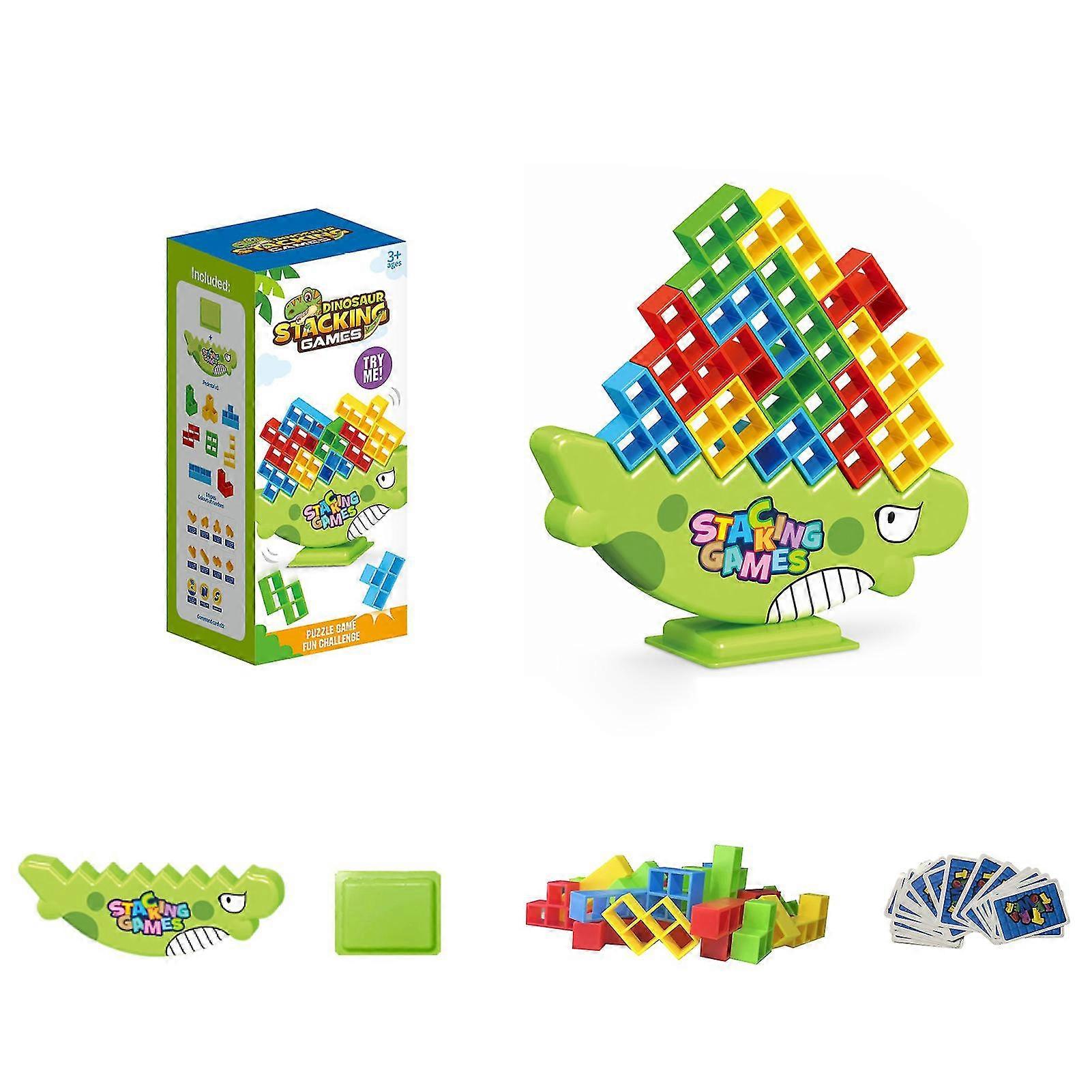 25-26 Fun Family Games Interactive Blocks Board Game Birthday Gift for Family