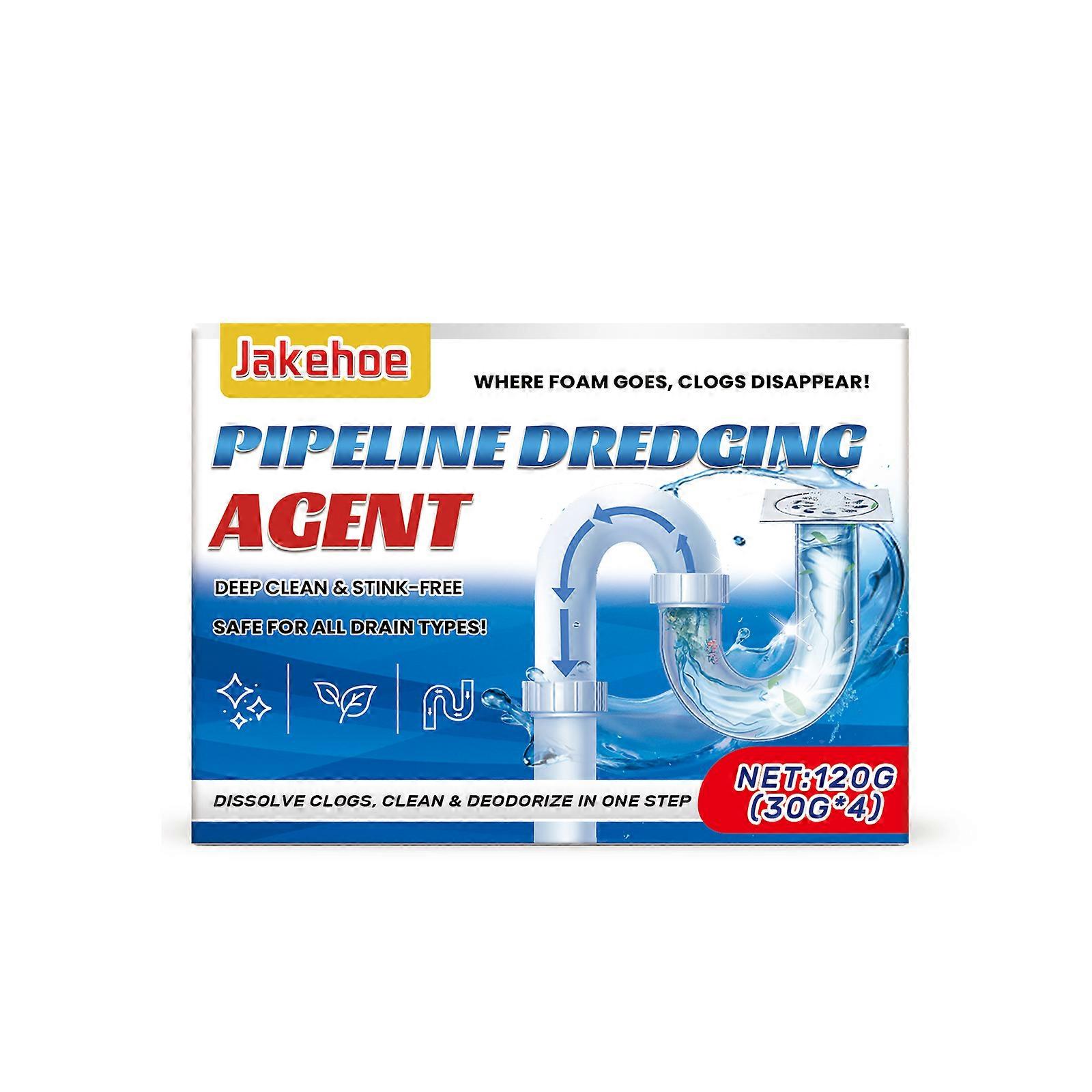 Sewer Cleaning Powder Can Unclog, Dissolve Blockages, Remove Odors and Stains, And Maintain Smooth Water Flow in Pipes