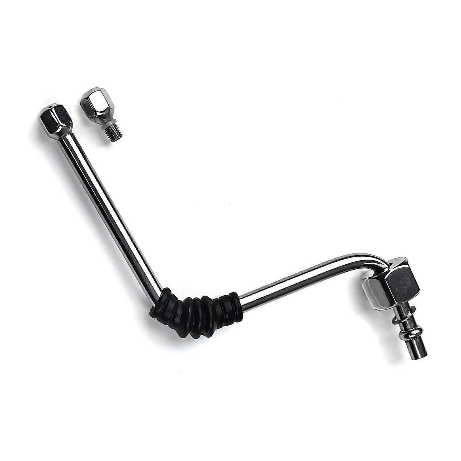 Stainless Steel Upgraded Steam Nozzle Extension for EC685 Coffee Maker Improves Milk Foam Texture Strong Metal Design Multicolor