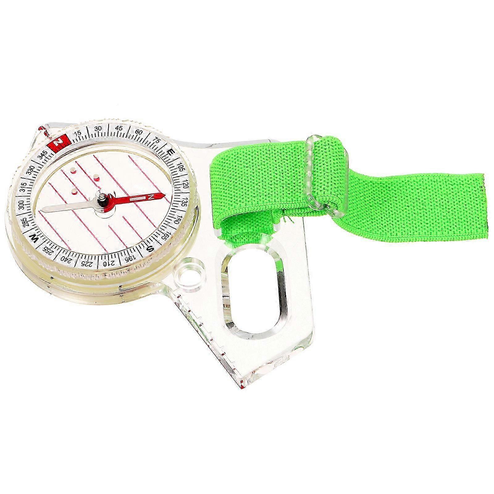 Orienteering Compass Hiking Backpacking Tool Teaching Kids Classroom Education Assorted Color 9.50X8.50X1.50CM Directional Guidance 1Pack
