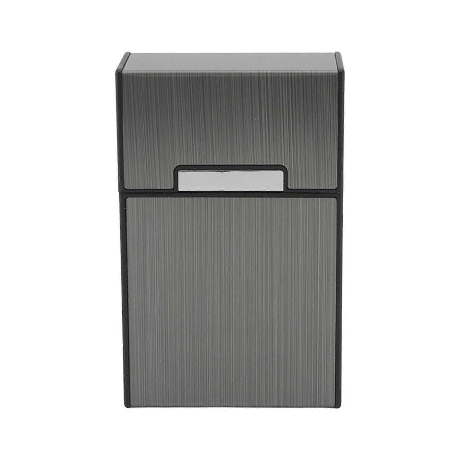 Cigarette Case Waterproof Portable Cigarette Holder Box with Magnet Switch Flip Closure for Business