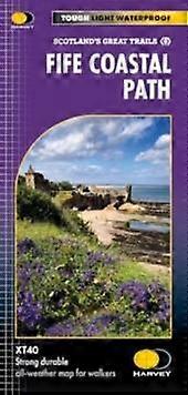Fife Coastal Path - Trail Map - Harvey Map Services Ltd - Travel maps - Harvey Map Services Ltd - Sheet map folded