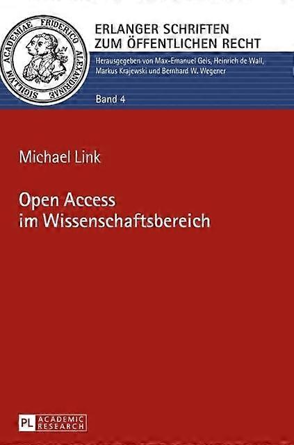 Open Access Im Wissenschaftsbereich by Michael Link Hardback Book