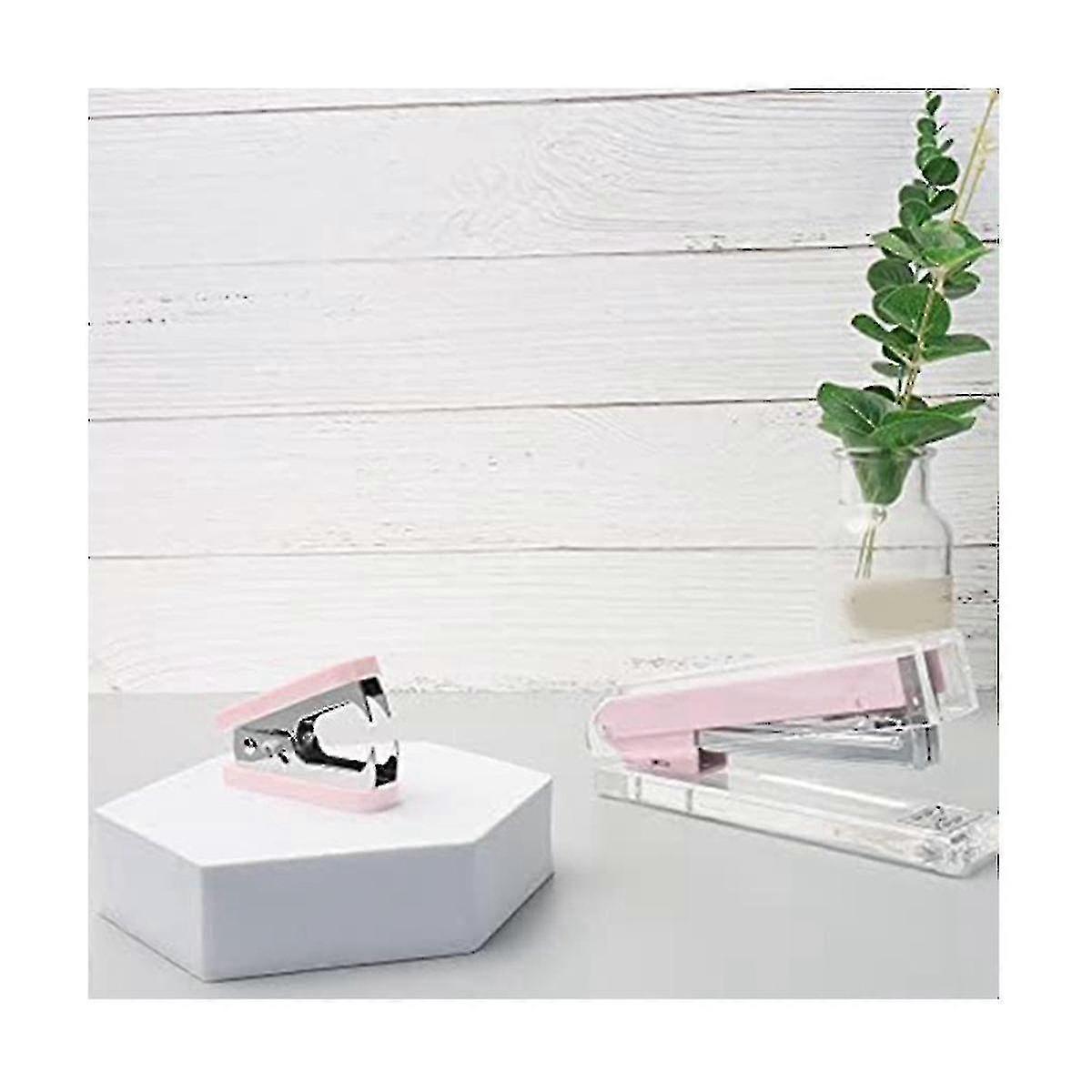 4pc Staple Remover Staple Puller Removal Tool With Lock Staple Remover For School Desktop Accessories Pink