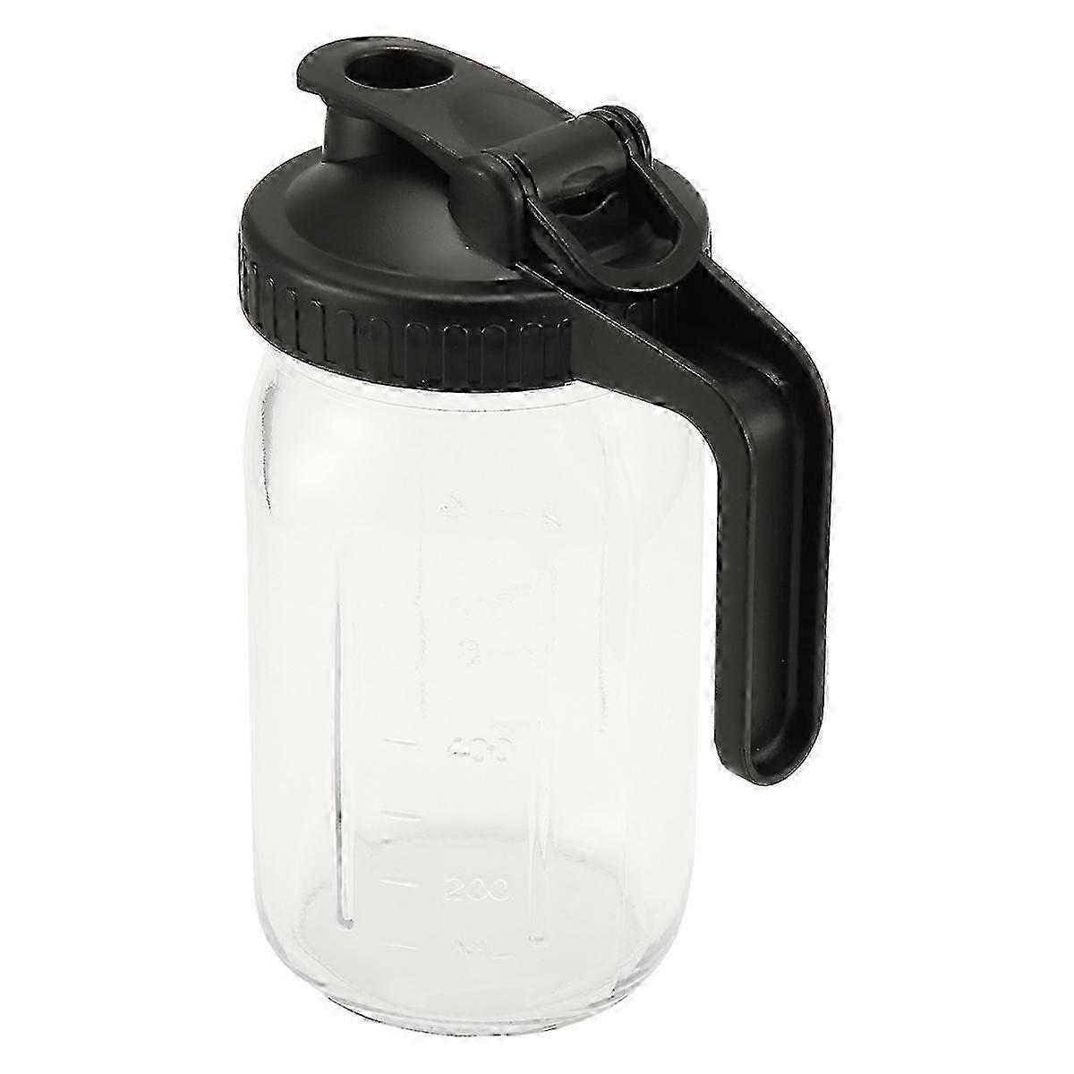 32Oz Mason Jar Pour Spout Lid -Glass Pitcher with Lid ,Breast Milk Pitcher,Seal for Juice,Milk,Coffe