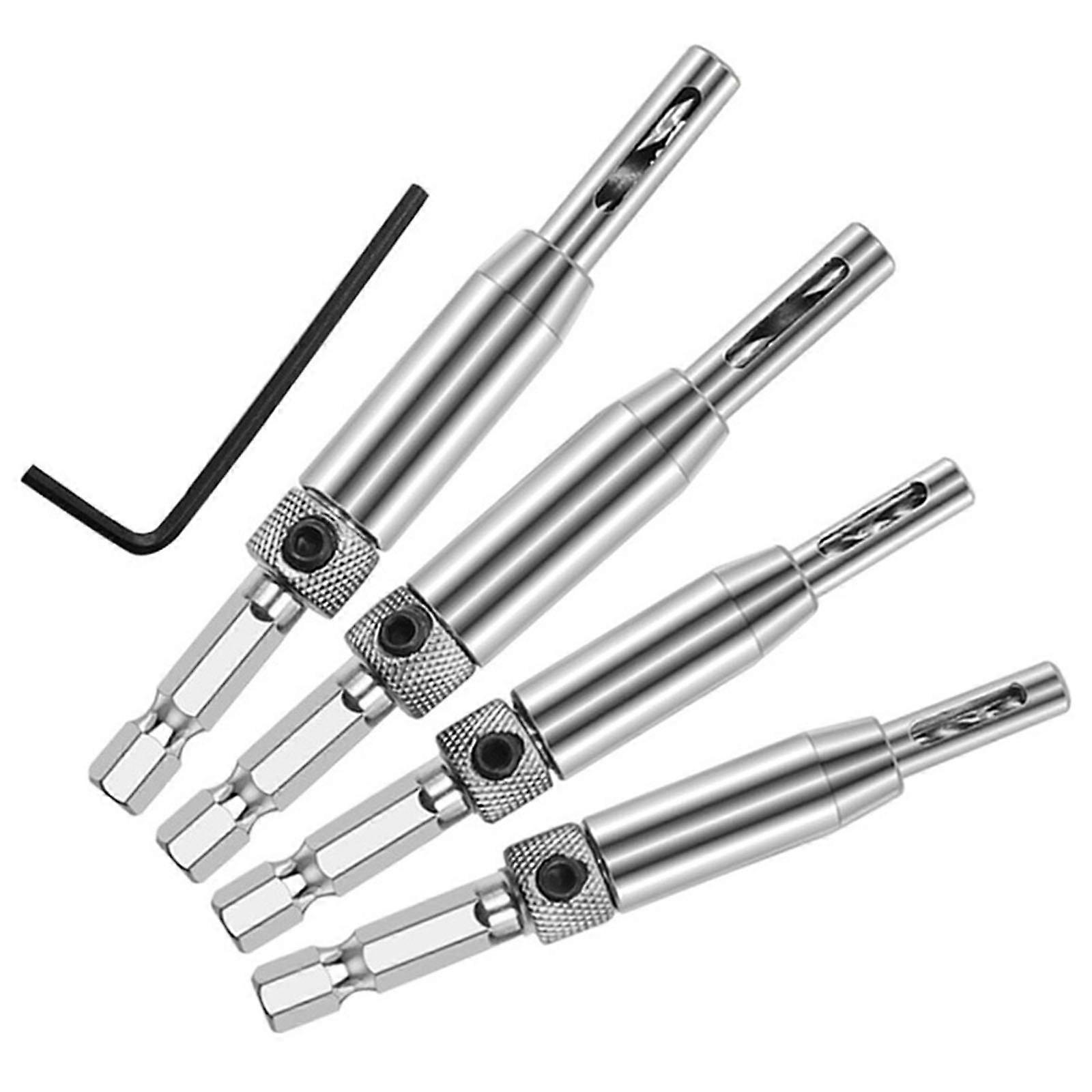Professional Self Centering Drill Bit for Efficient Door Window Cabinet Hinges Positioning Hardware Installation Fitting Multicolor