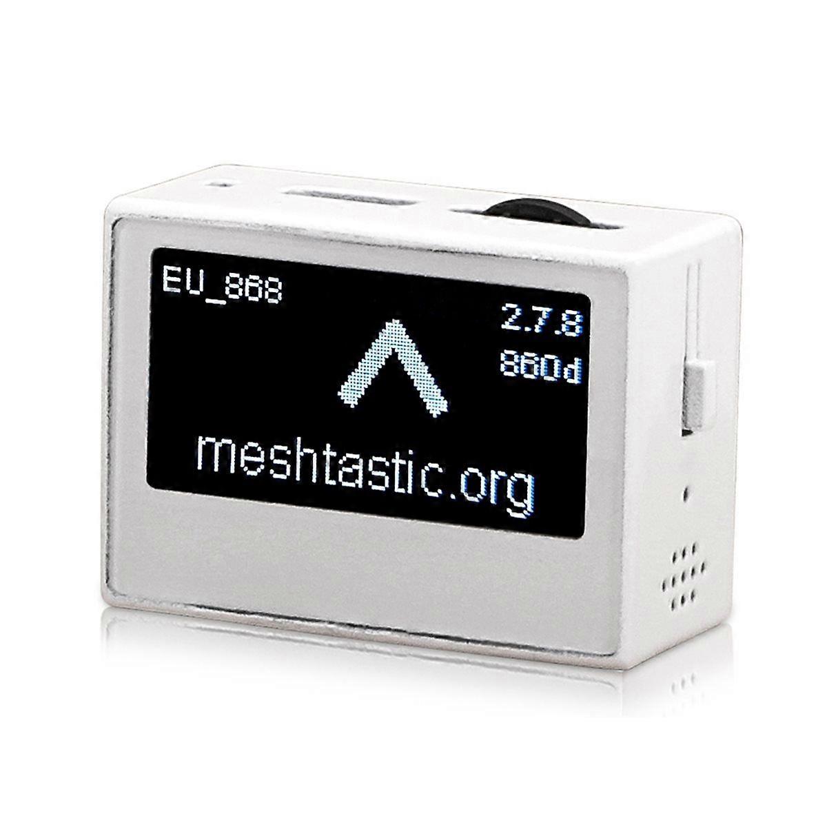 Meshtiny Meshtastic Mini Pocket LoRa Tracker SX1262 915MHz NRF52840 LoRa Radio Node OLED Display Lo