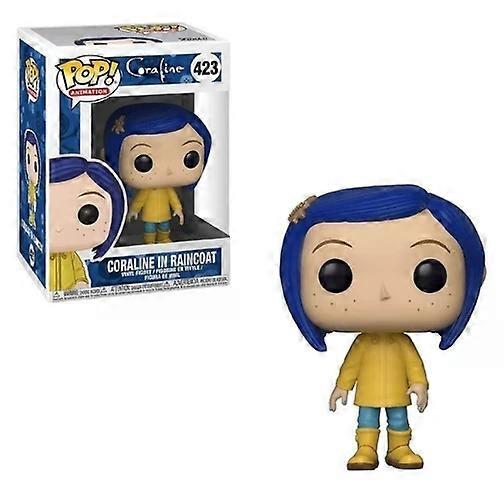 2024 הכי חדש הגעה Funko POP קורליין במעיל גשם 423# ויניל בובות איור דגם צעצועים לחג המולד יום הולדת קישוט מתנה