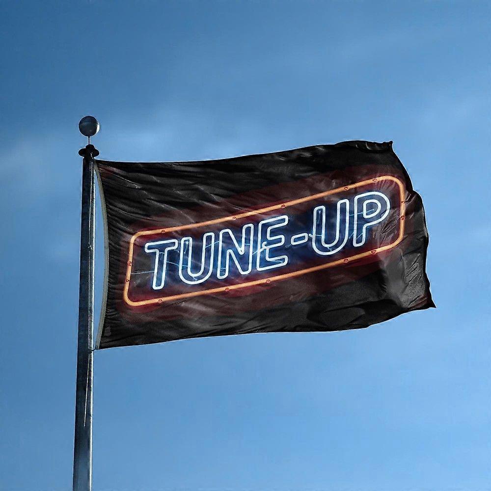 Tune Up Neon  Flag