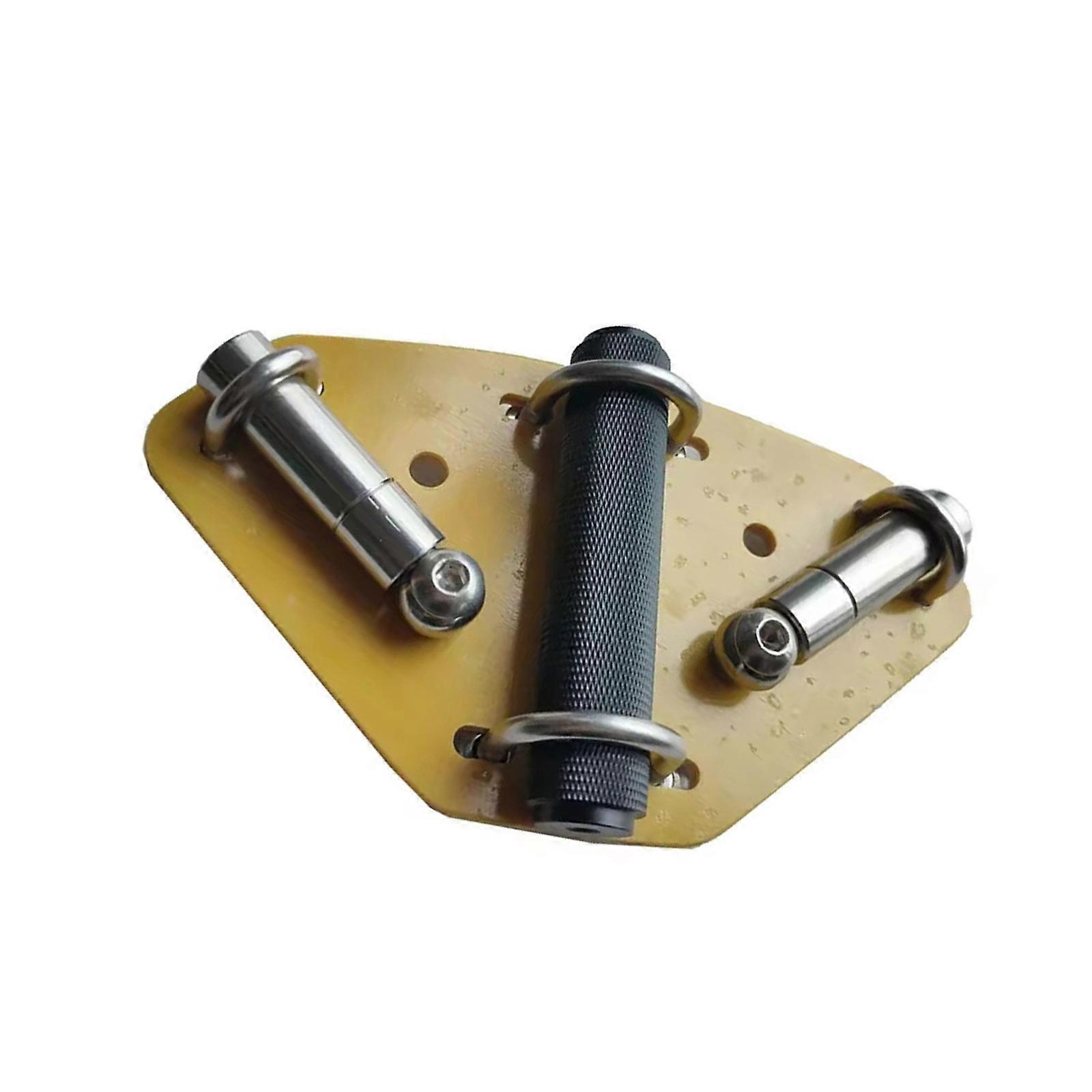 Outdoor VHF Antennas Mounting Plate High Strength Metal Frame Tripods Threaded Port Easy to Use for Stable Radio Setups Multicolor