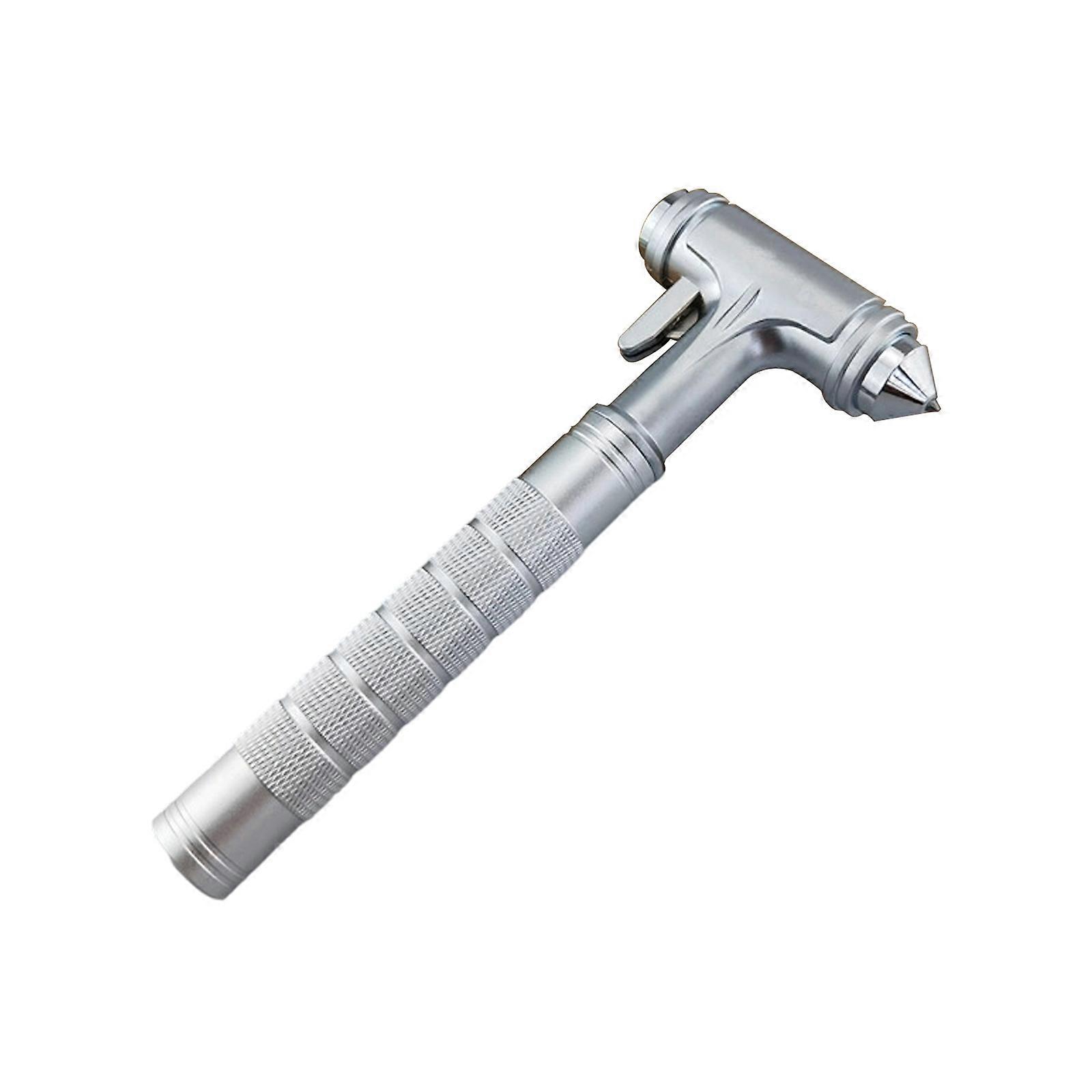 Multifunctional Rescuing Hammer Vehicle Escape Tool with Belt Cutter Safety Hammer Car Window Breaker Car Emergency Hammer Multicolor