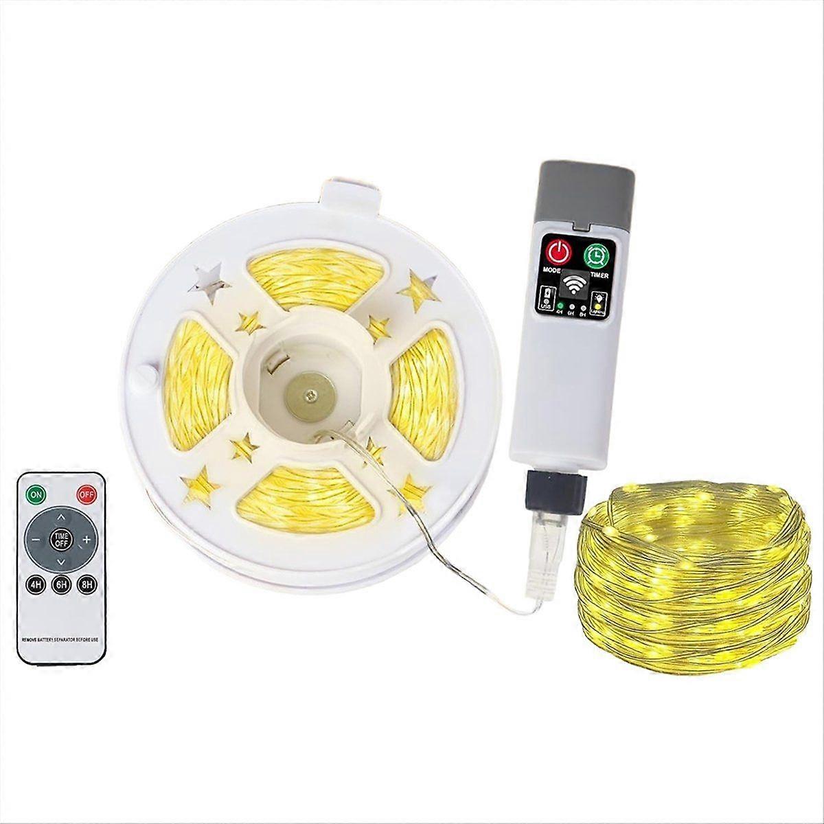 Camping String Lights 33FT 100LED USB Waterproof