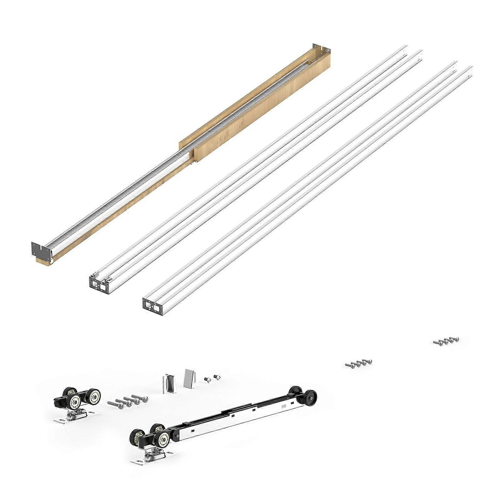 Pocket Door Frame Kit, for 610-762mm Wide 2032mm High Door, Two-Way Soft Close Mechanism