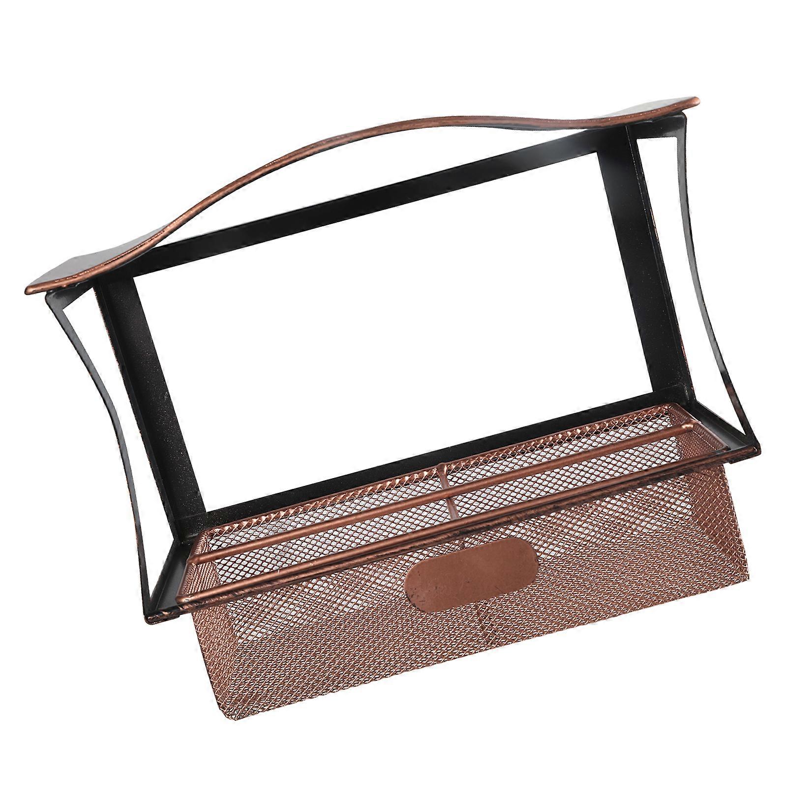 Window Bird Feeder for Outdoor Iron Window Feeders Bird Feeding Tray with 360 Panoramic View for Wildbird Self Adhesive Multicolor