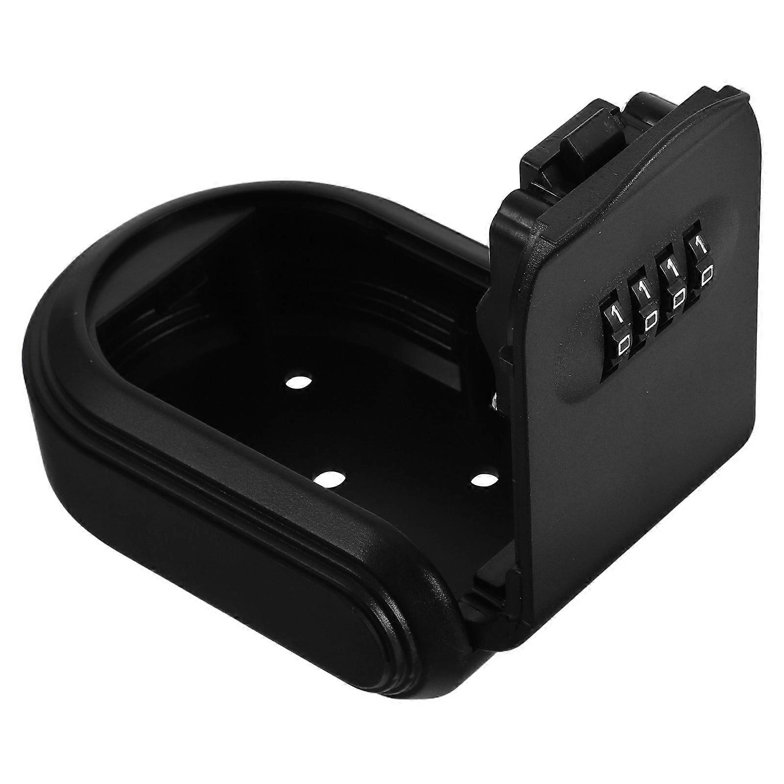 Household Key Lock Box Wall Mounted with Resettable Code Secure Key Storage 12.80X9.30X4.30CM 1Pack