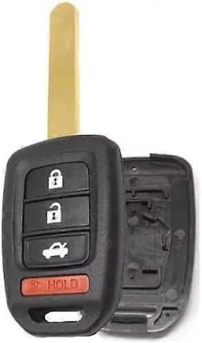 No Programming Needed - Replacement Remote Key Case fits for 2013-2016 Honda Accord LX LX-S | Crosstour | HR-V CR-V - no Electronic Battery