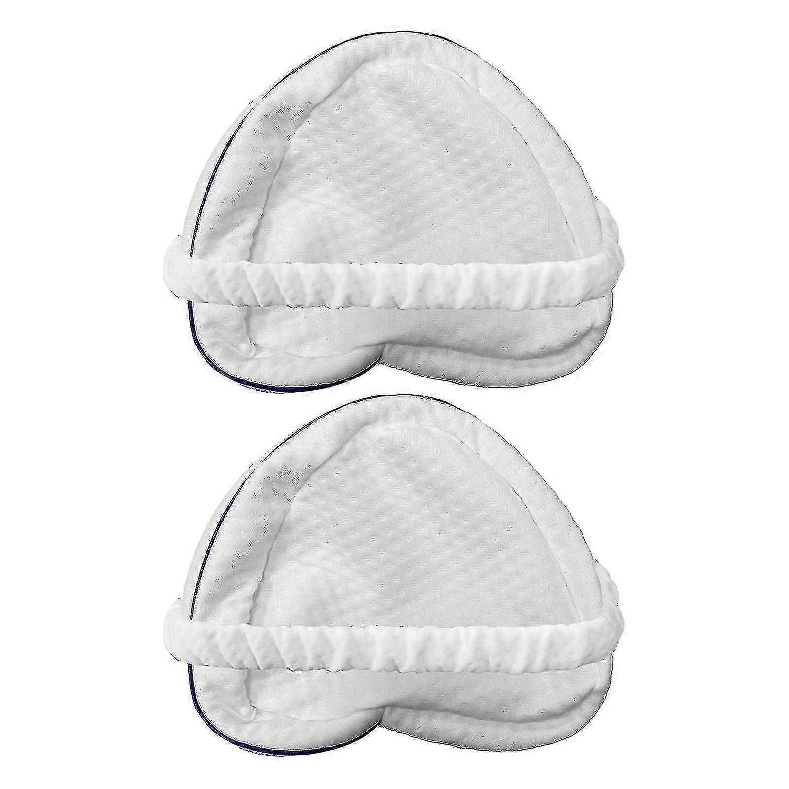 2pcs Knee Pillow Cover Elastic Strap With Zipper Leg Pillowcase Soft Breathable-In Stock