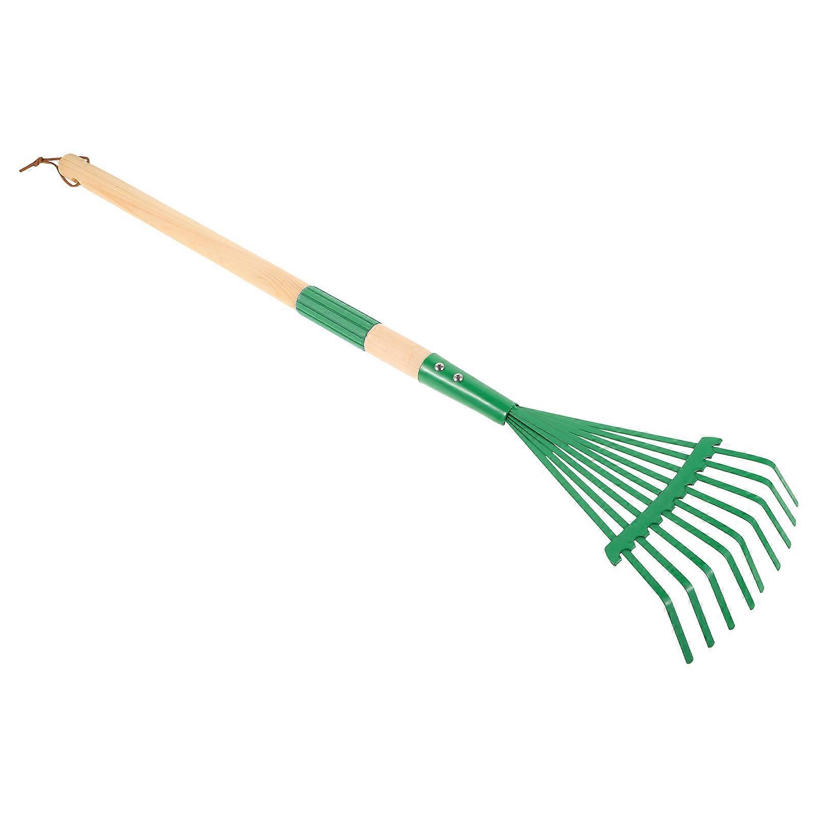 Leaf Rake with Detachable Design for Yard Tools