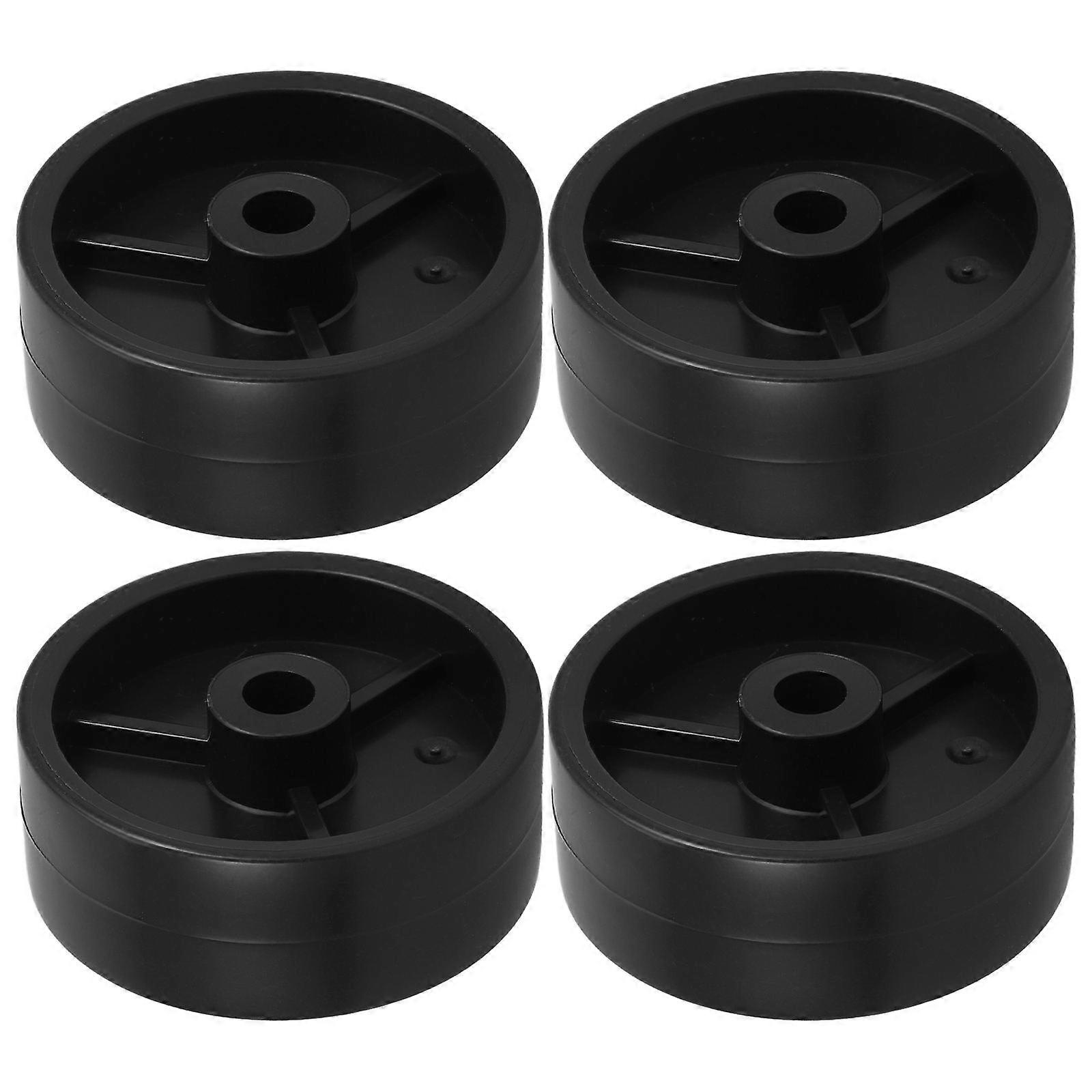 4PCS Universal Patio Heater Caster Wheels Storage Rack Replacement Accessories Movable Wheel