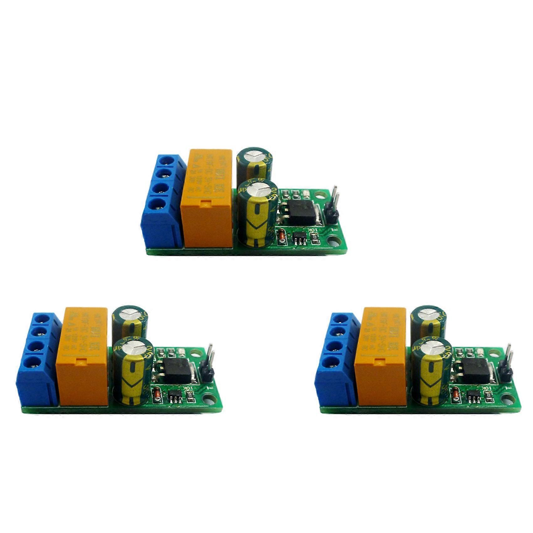 3X DC6-24V 2A Self-Locking Bistable Reverse Polarity Controller Relay Module DR55B01 Motor Forward/Reverse Controller