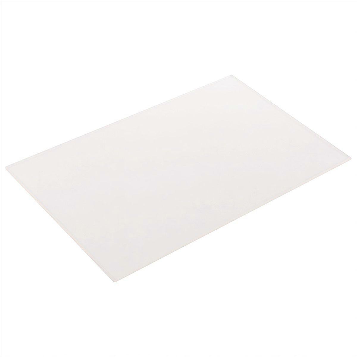 Transparent Cake Cream Scraper Rectangular Acrylic Cake Baking Tool-A