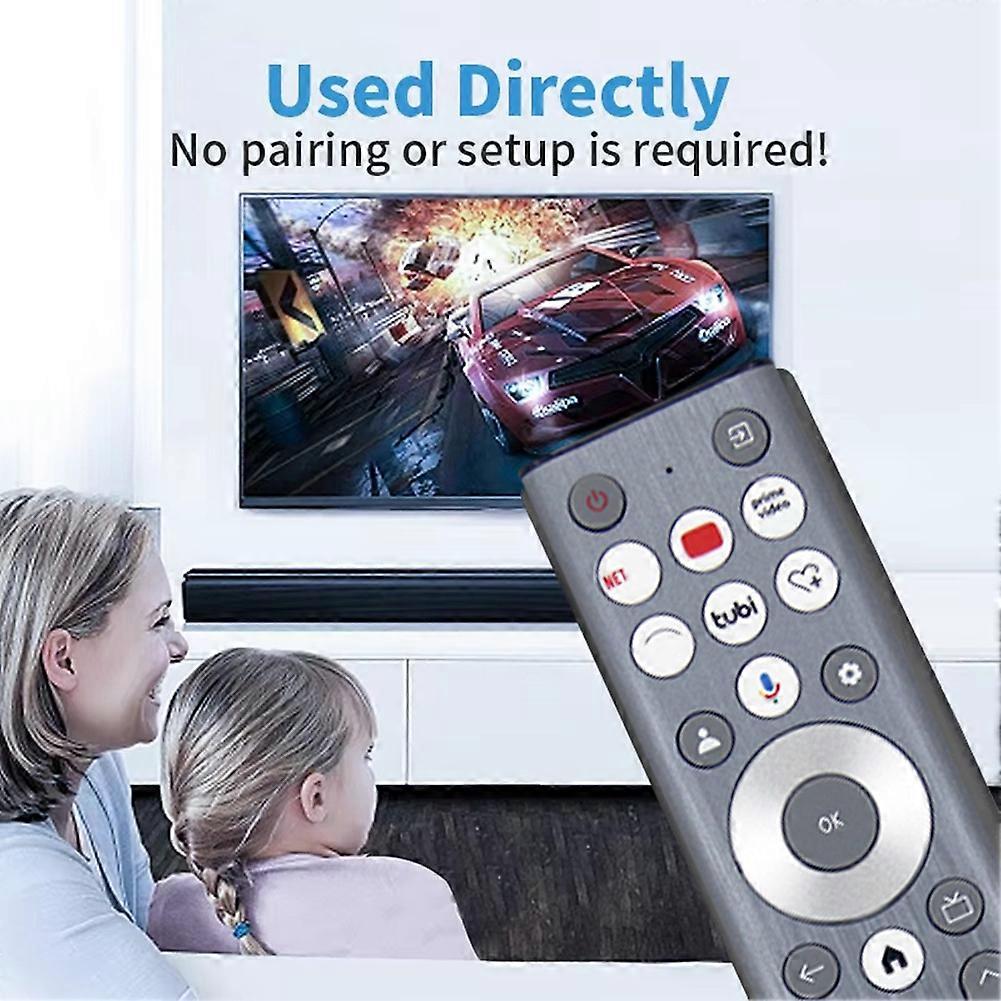 Replace ERF6A80 Voice Remote Control for Hisense 65U8N A7 U8 Series Google Smart TV 2024