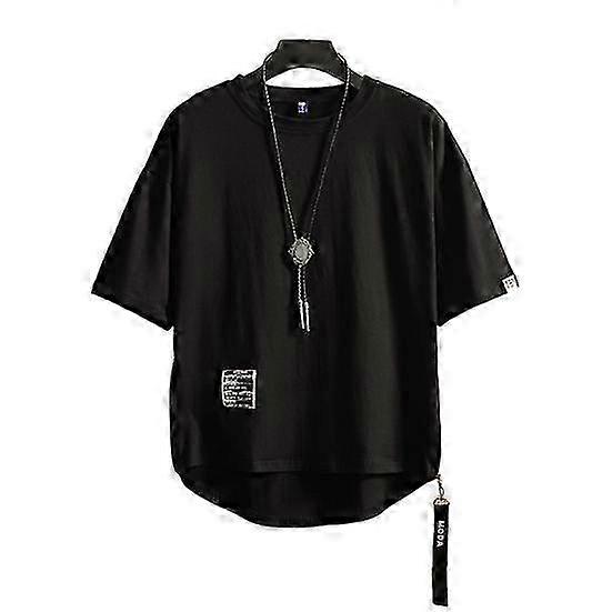 Casual Summer Pullover for Men in Plus Size and Hip Hop Design