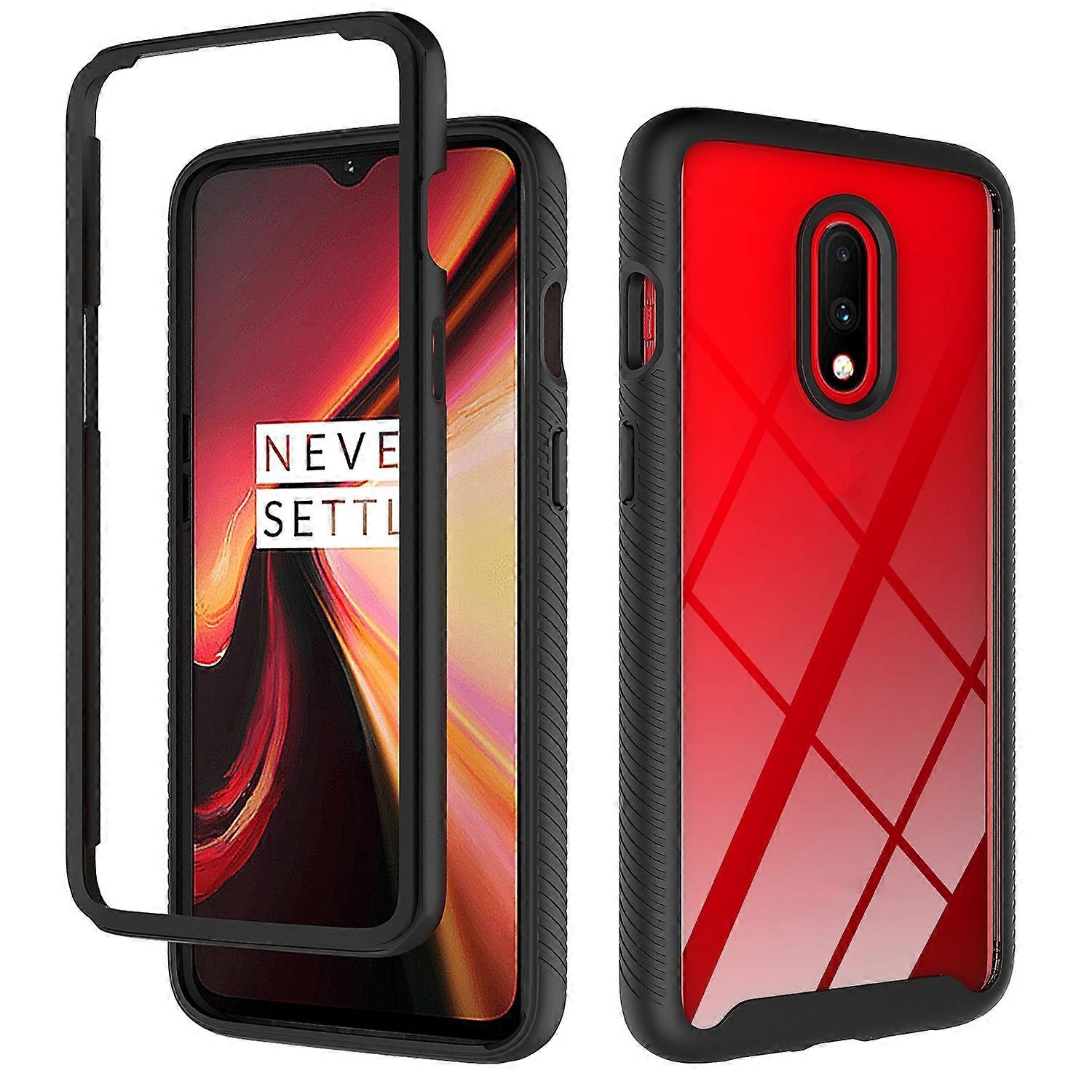 For OnePlus 7 Starry Sky Solid Color Series Shockproof PC + TPU Protective Case