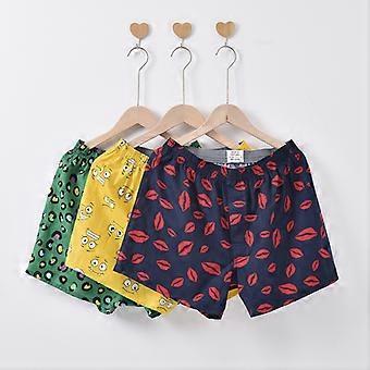 1 Stück/3 Stück/9 Stück Herren Boxershorts, niedrig geschnitten, einfarbig, gerippt, Unterhosen
