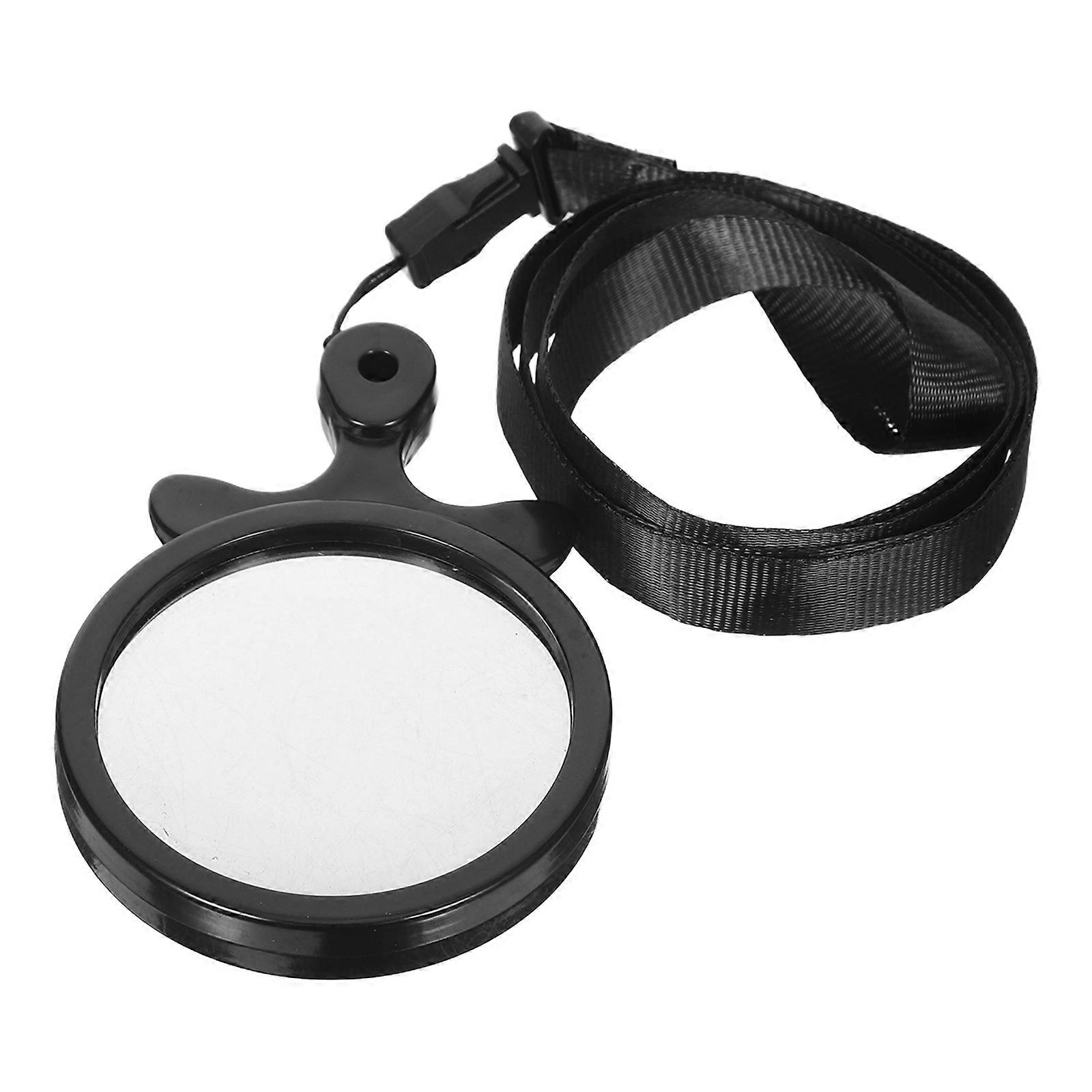 Handheld Reading Magnifier Pocket Magnifier for Reading Black