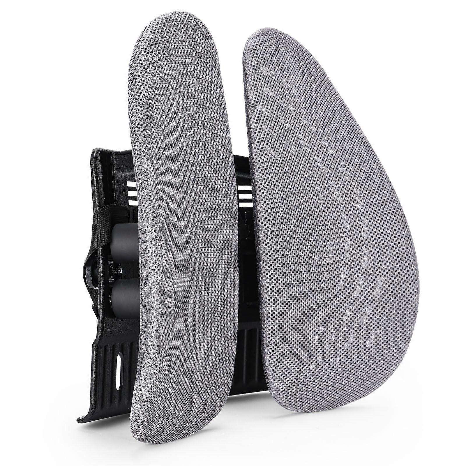 Lumbar Support Pillow for Office Chair and Car, Ergonomic Back Cushion with Triple Zone Spine Support