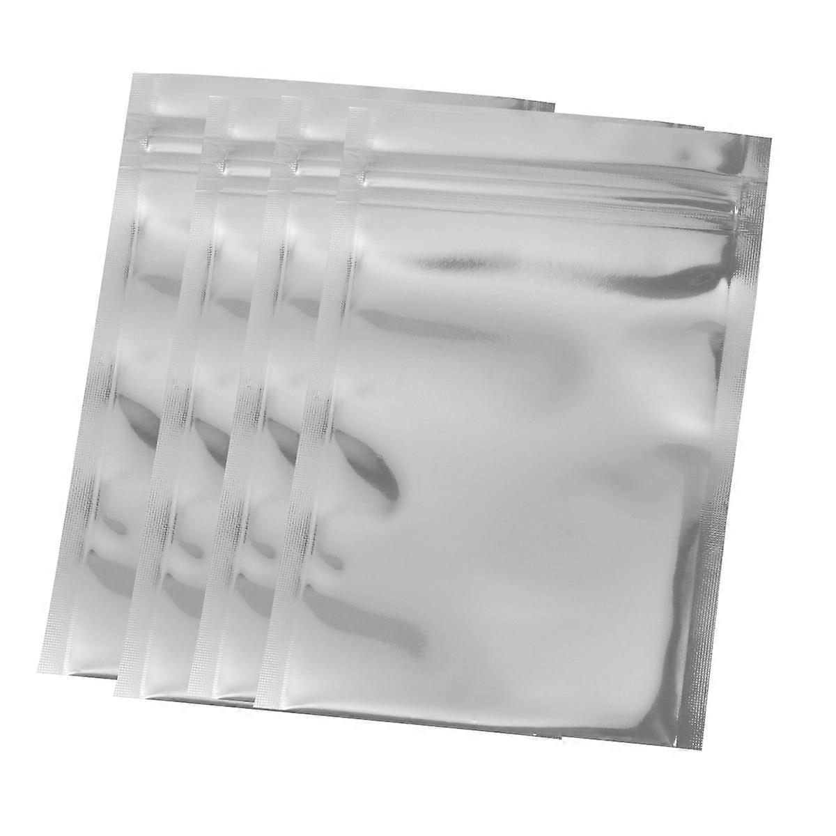 Anti-Static Chip Bag Storage Bags for Mainboard Insulation 100Pcs Silver