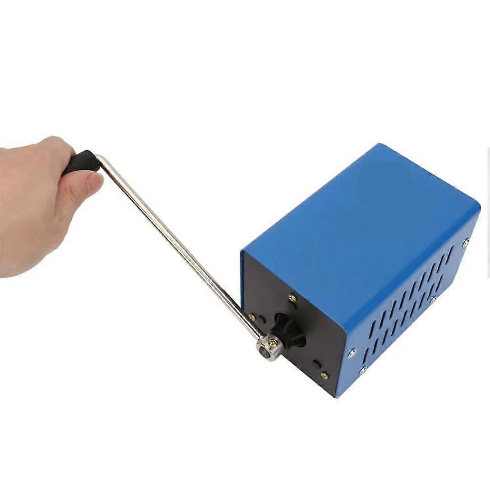 20W Portable Hand Crank Generator Emergency Power Supply with USB Charging for Camping