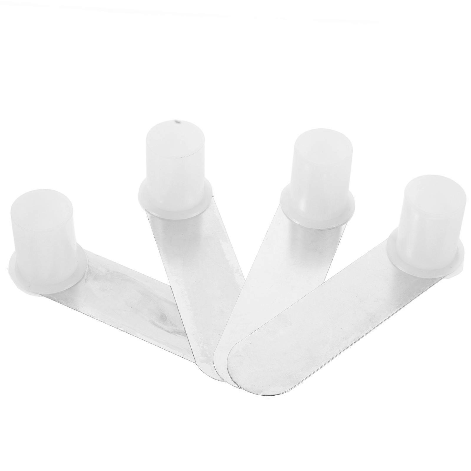 Mosquito Net Foot Plates Mosquito Net Pole Base for Secure Setup 4Pcs