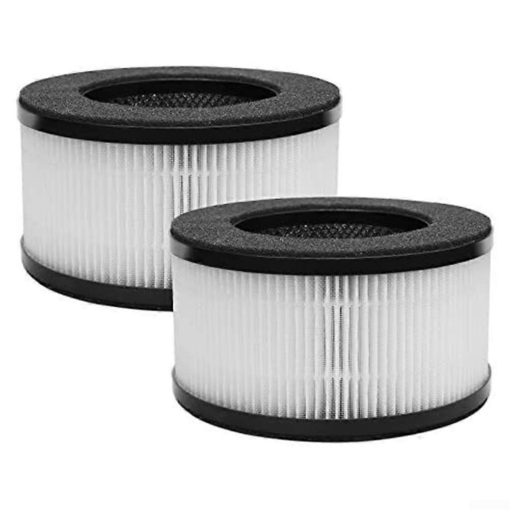 Air Purifier Filter Replacement, 2 Pack HEPA 99.97% Particle Capture for Slevoo BS01