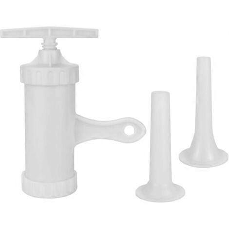 20mm Diameter Manual Sausage Stuffer with 2 Kitchen Funnels