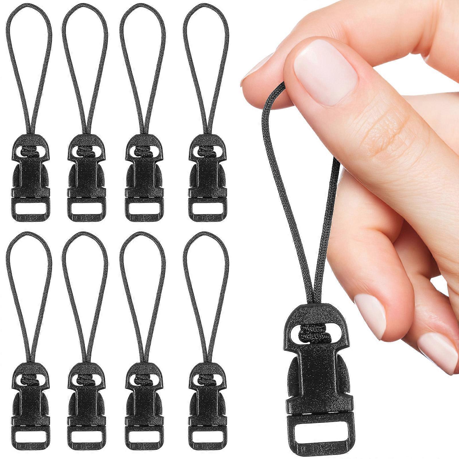 Camera Strap Loop Connector QD System Clip Adapter Quick Release For Photography Black 8.20X1.50X0.30CM 10Pcs