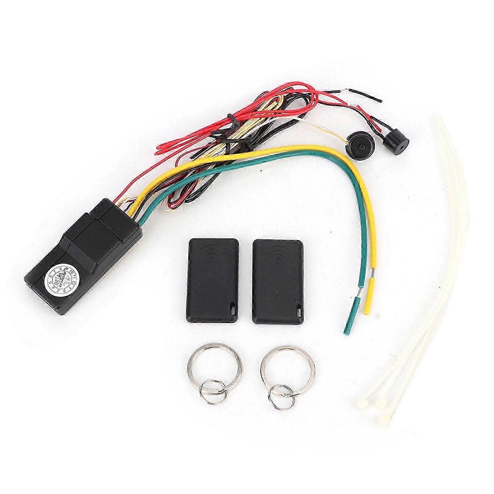 2025 Anti hijacking wireless car immobilizer engine lock alarm