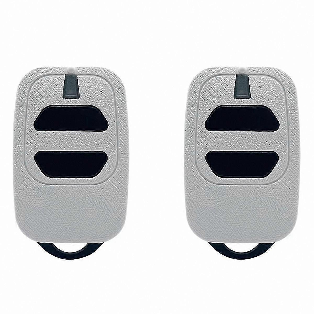 2-Pack 2-Button Garage Door Remote Control 433.92MHz Rolling Code for Compatible Systems Handheld Transmitter