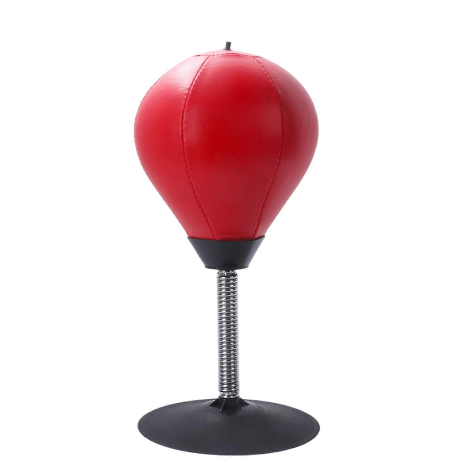 Desktop Boxing Bag with Suction Cup for Stress Relief Training and Quick Reaction Boost