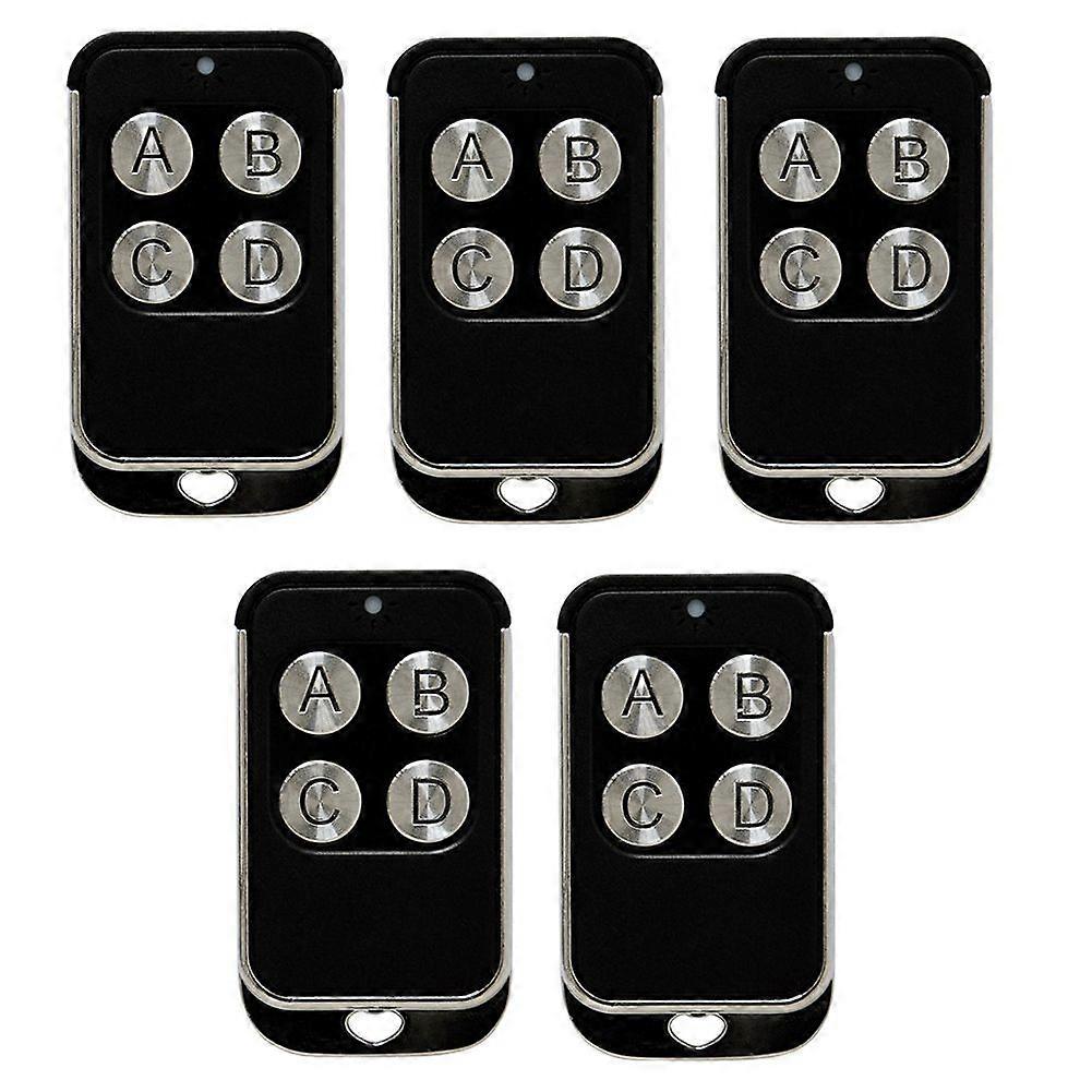 RF Remote Control 433MHz Rolling Code Face to Face Duplicate for Automatic Garage Door ,5PCS