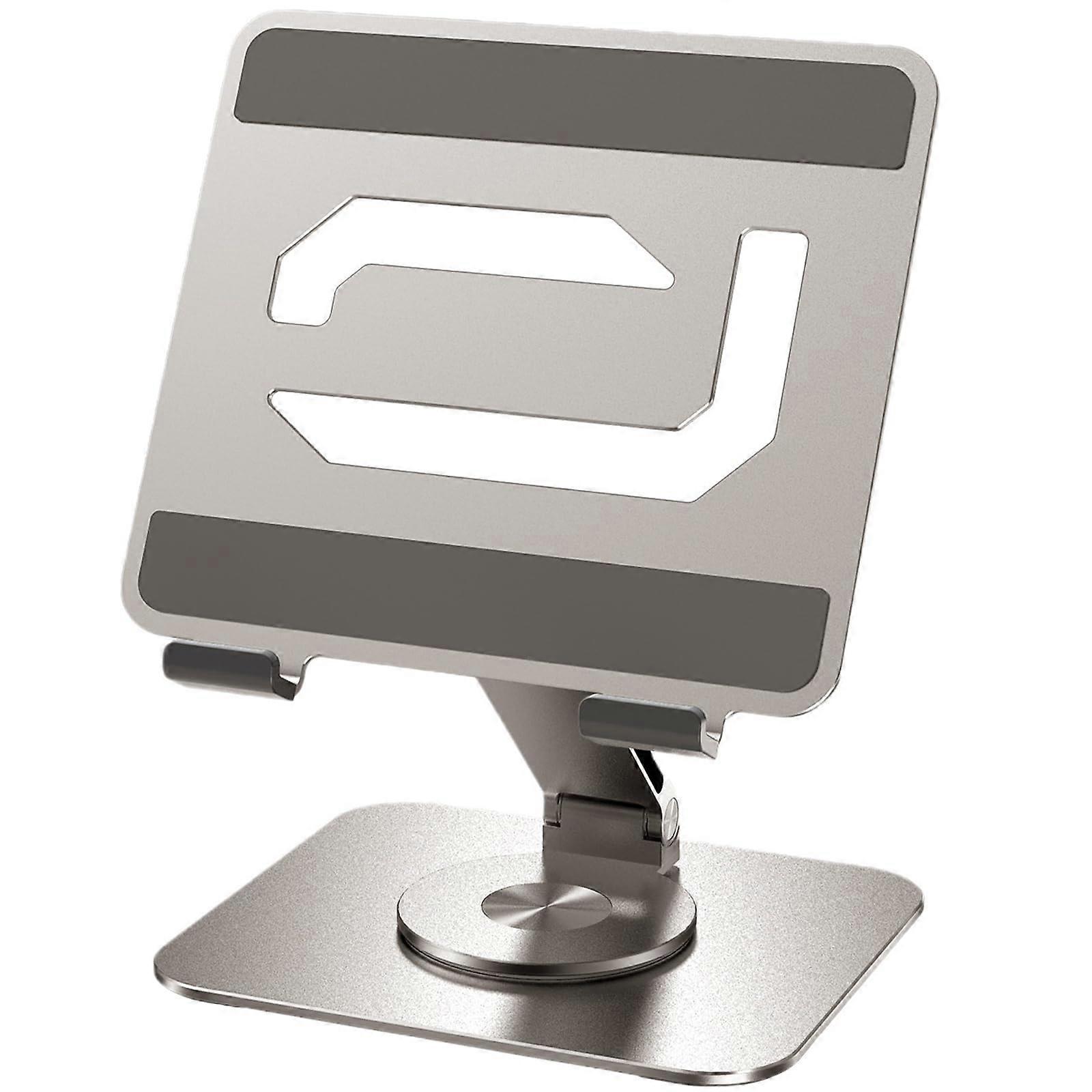 Adjustable 360 Rotating Aluminum Tablet Stand with Heat Dissipation and Foldable Design