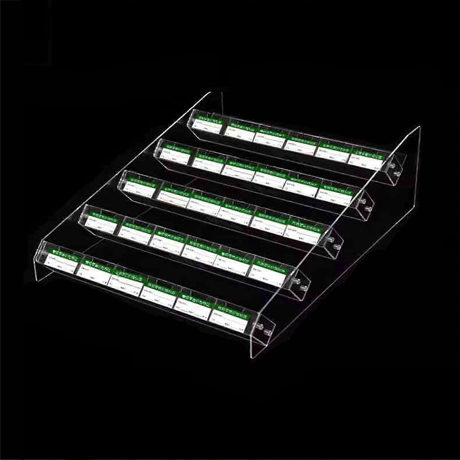Acrylic Cigarette Display Case Wall Mounted Countertop Rack with Clear Visibility SpaceSaving Design