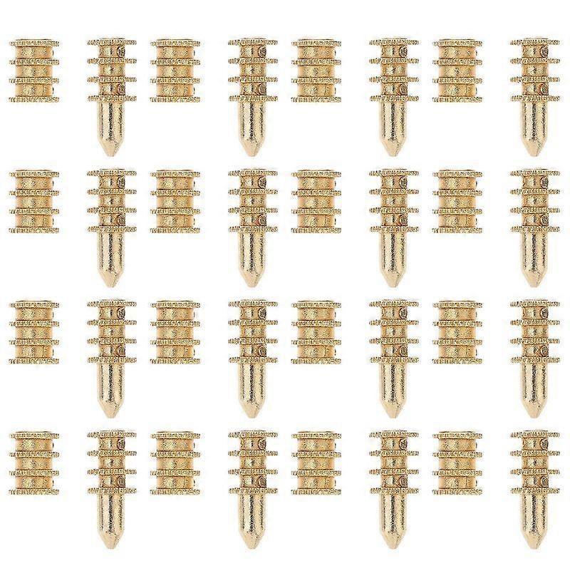 Table Leaf Pin Sets Zinc Alloy Table Leaf Dowel Pin Alignment Pin Sturdy Support 20Pcs
